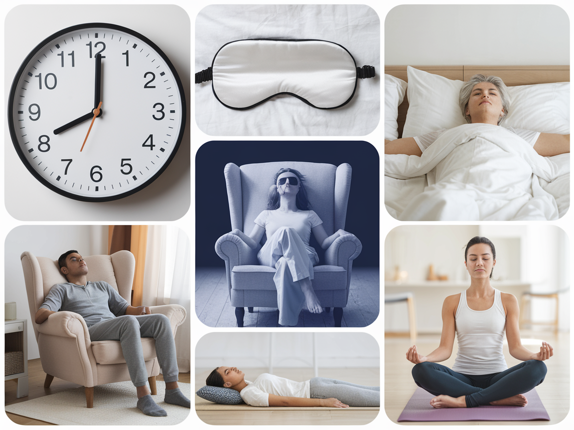 "Person relaxing with a book in bed as part of a calming bedtime routine."