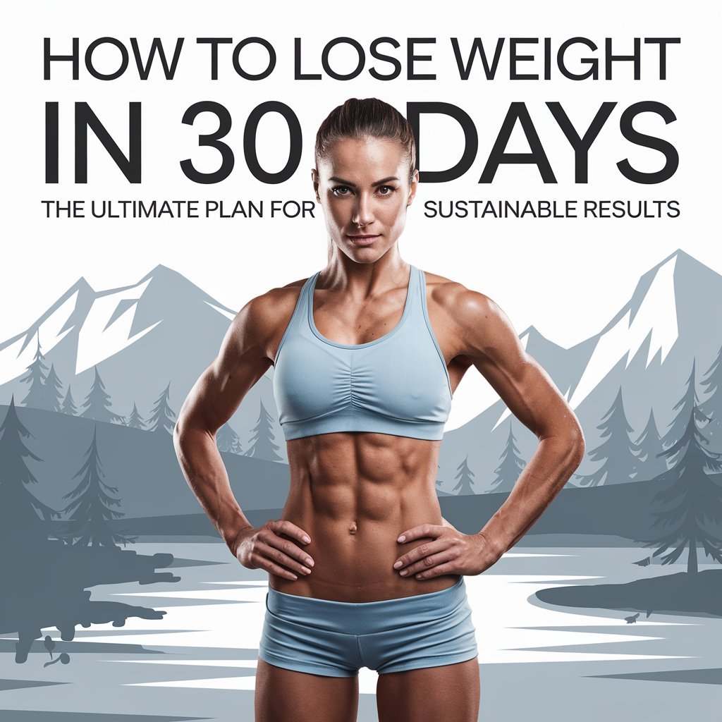 "30-day weight loss plan featuring healthy meals, exercise routines, and tips for achieving fitness goals and sustainable weight loss."